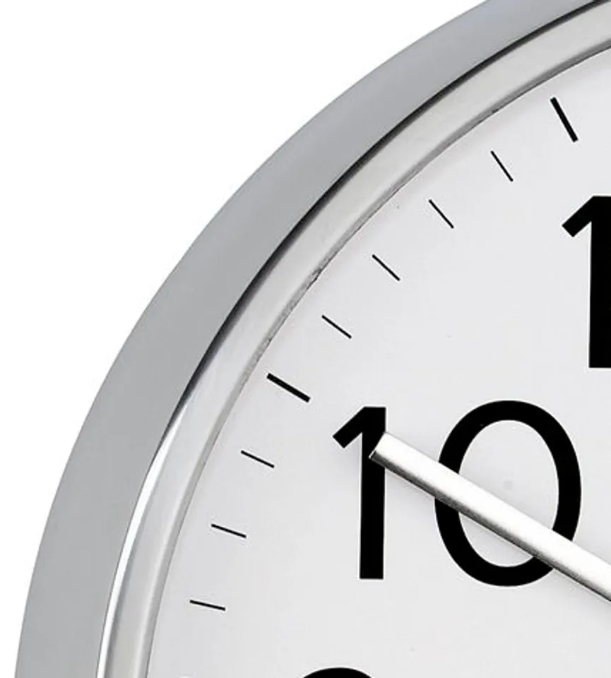 Funk-Wanduhr detail