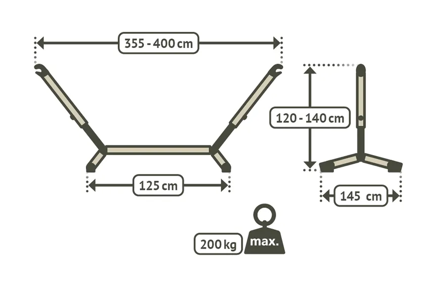 Nautico Gestell Kingsize detail