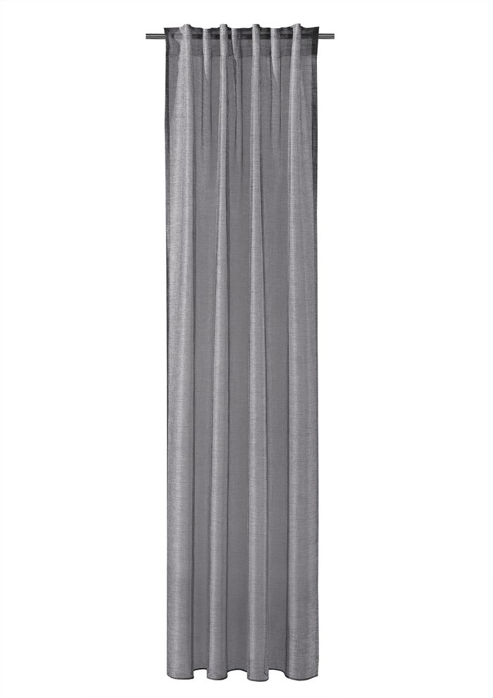 Fertiggardine Grau 140 x 245 cm