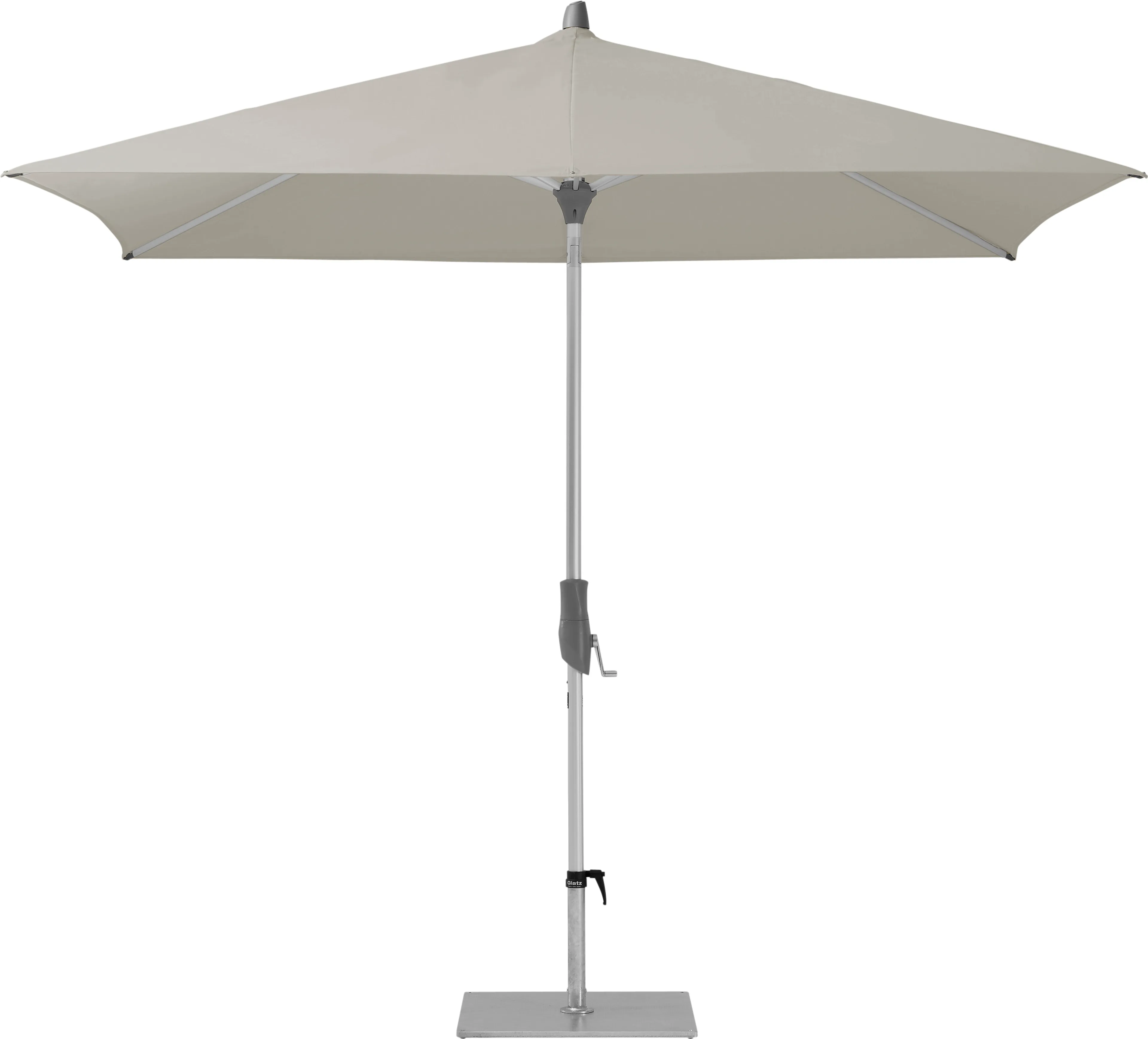 Marktschirm Alu Twist 250 x 200 cm