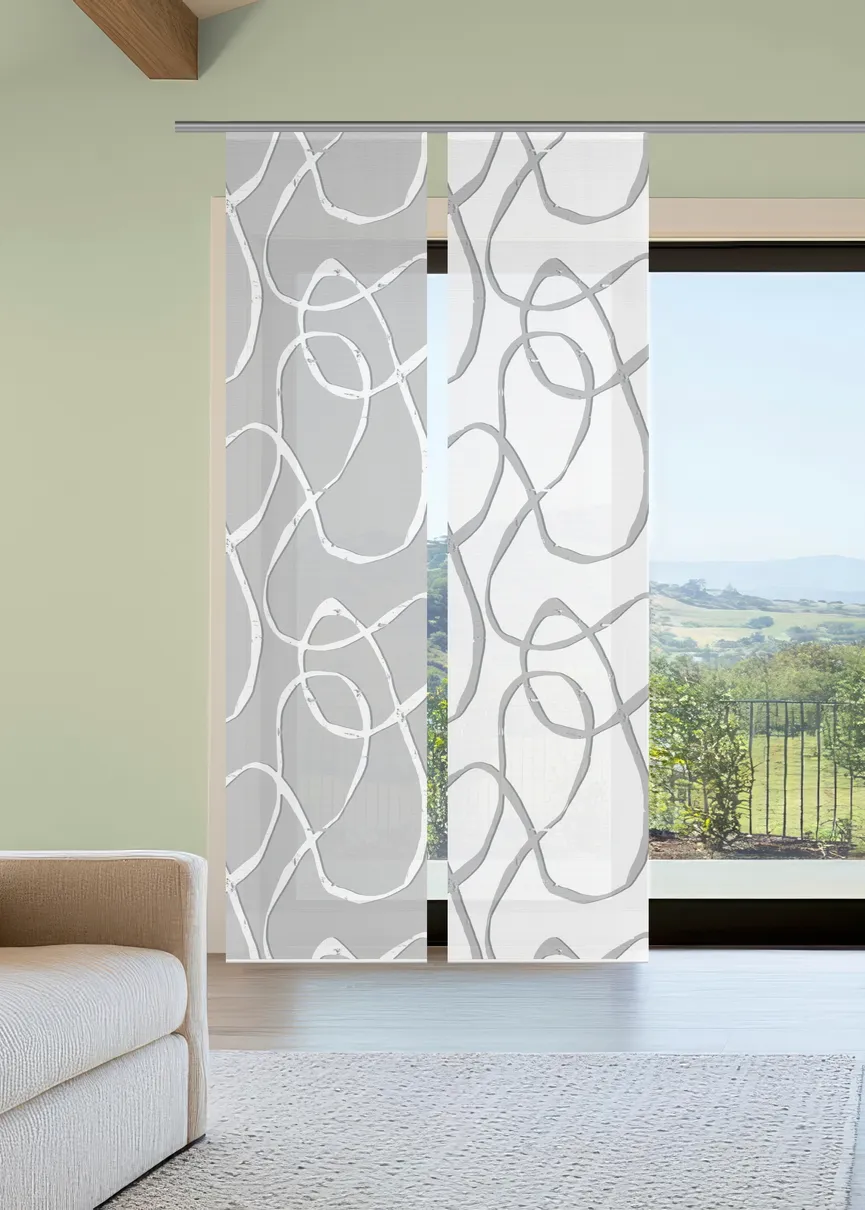 Schiebevorhang Ophelia 2erSet milieu