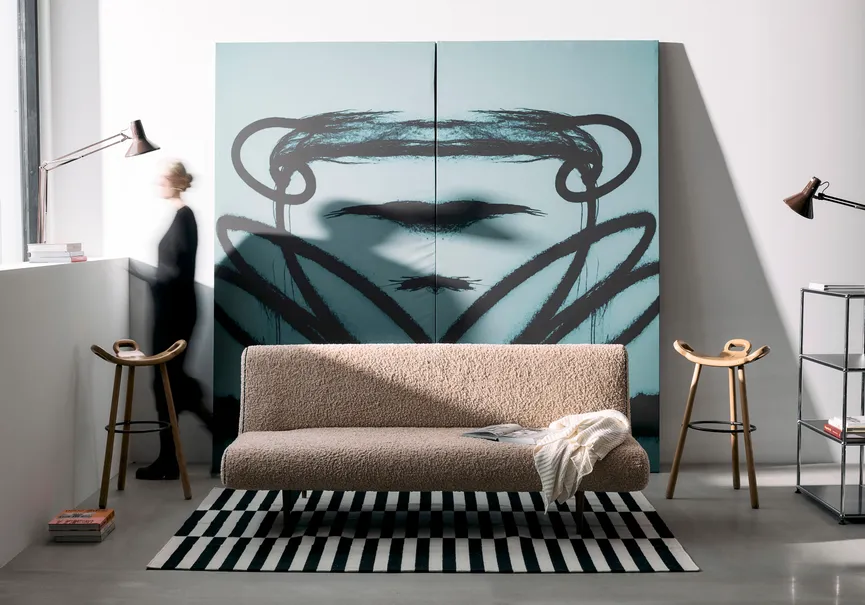 Klappsofa milieu