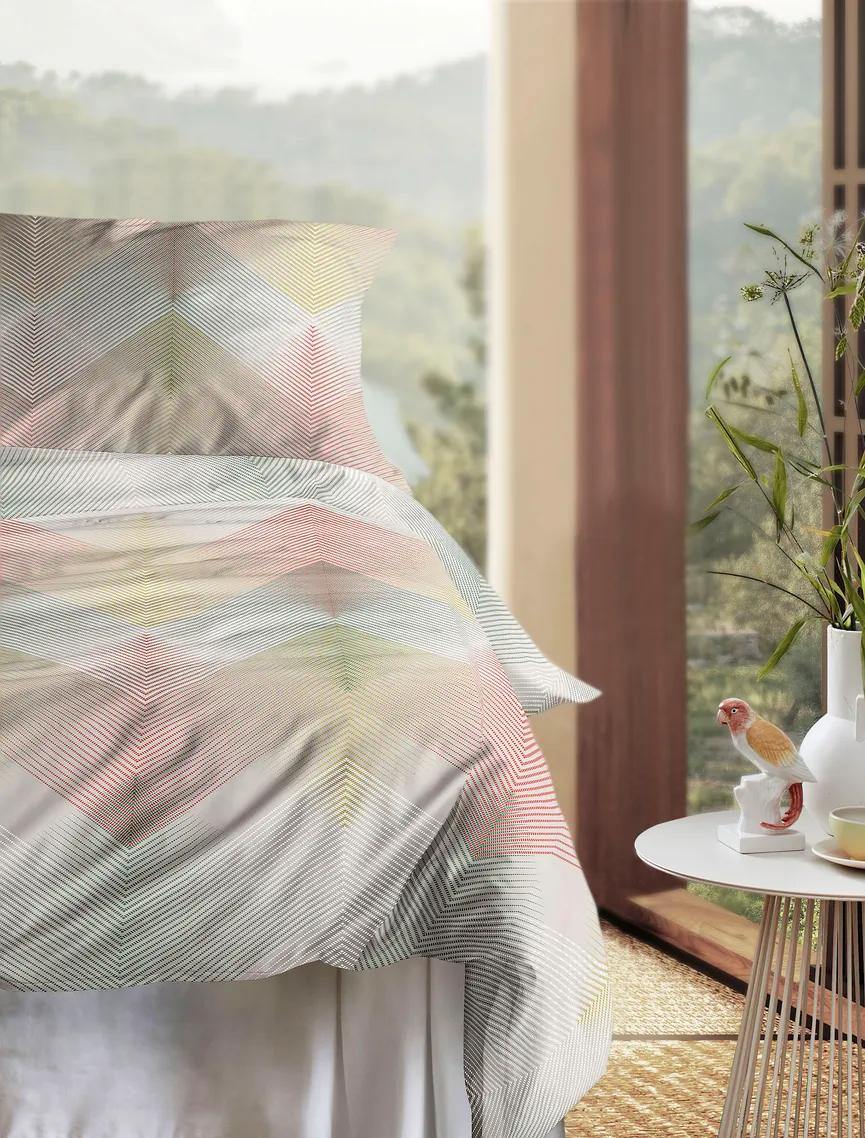 Satin-Bettw. Wave 135x200 detail