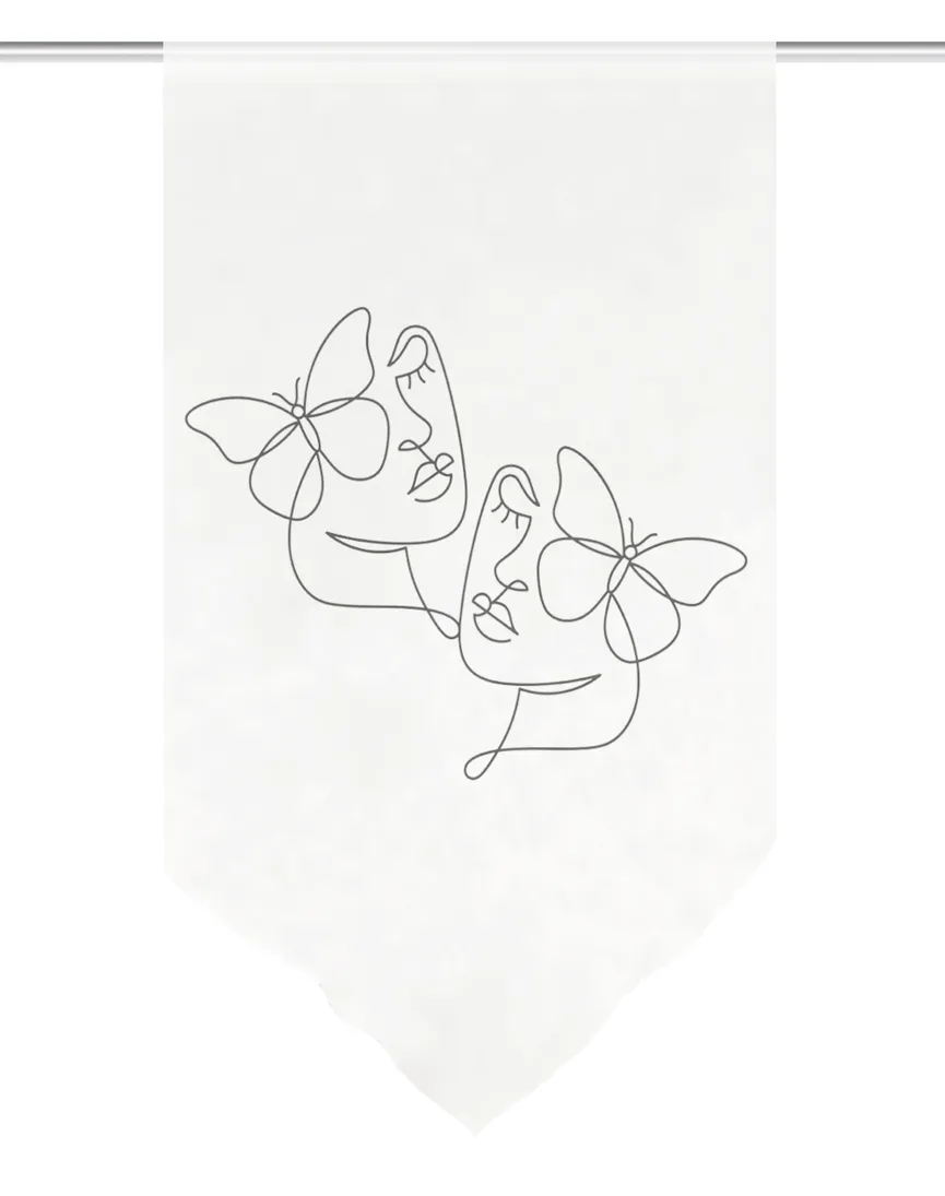 Fensterbehang Schmetterlinge hauptaufnahme