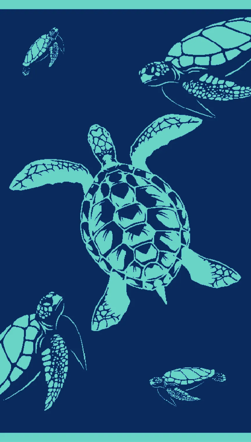 Velourtuch Schildkröte hauptaufnahme