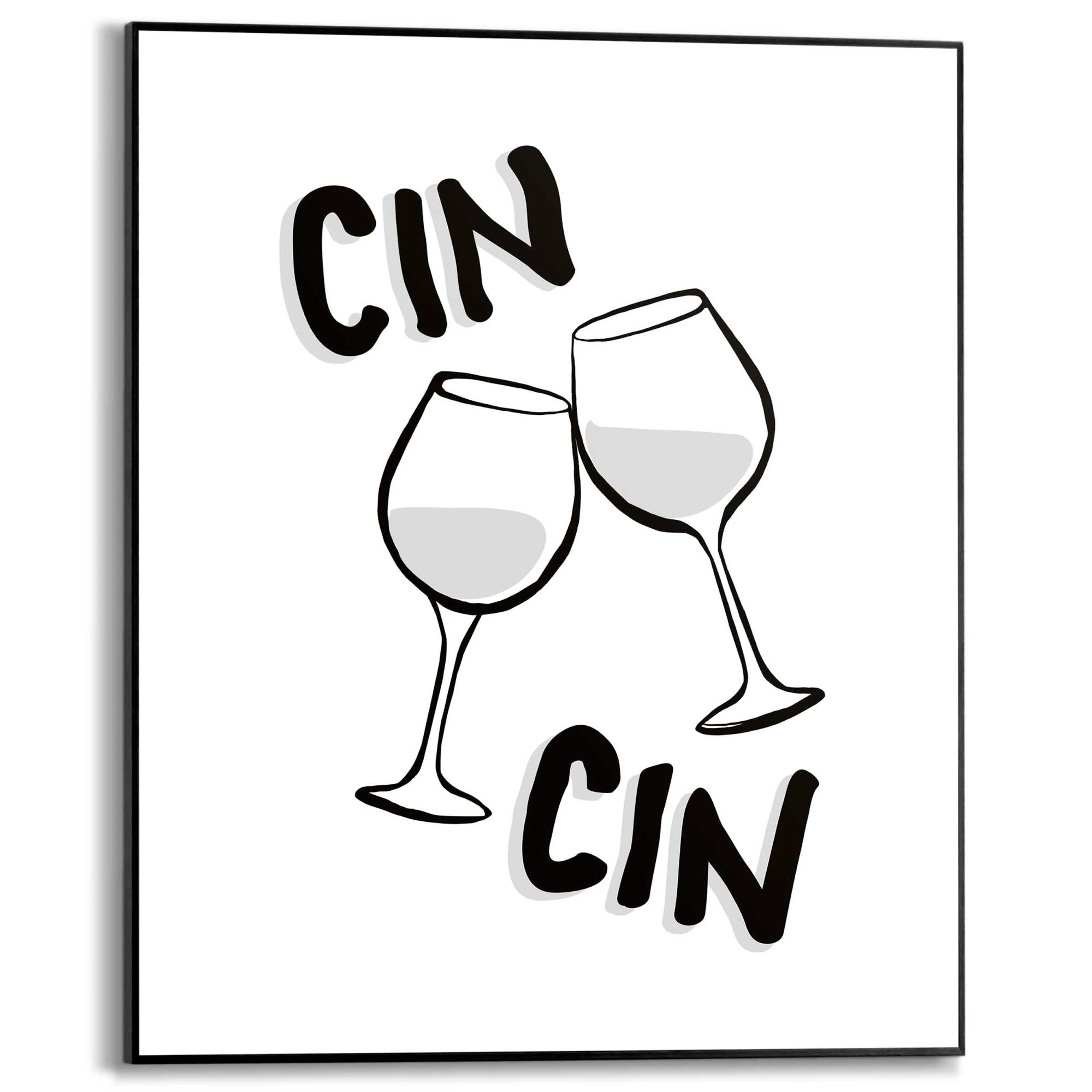 Wandbild 40 x 50 cm Cin Cin