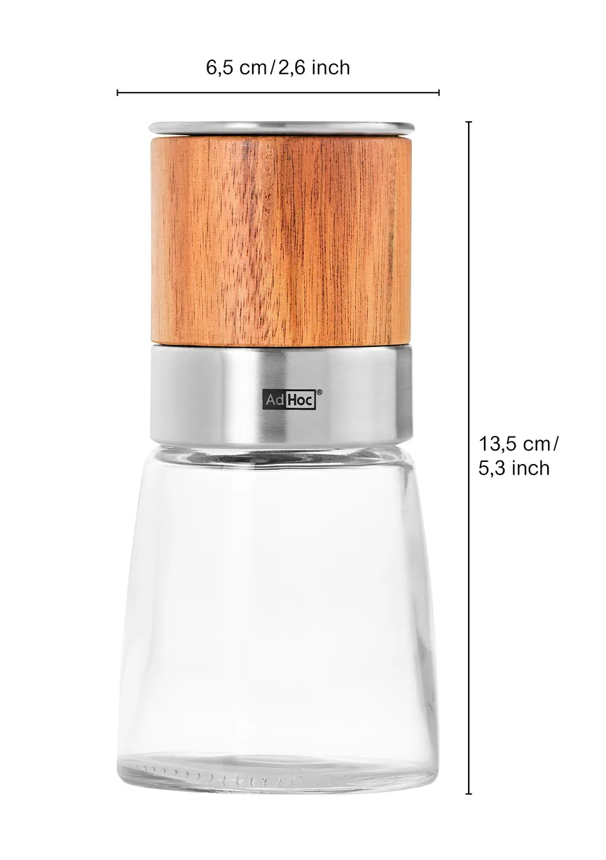 Pfeffer-/Salzmühle Akasia detail