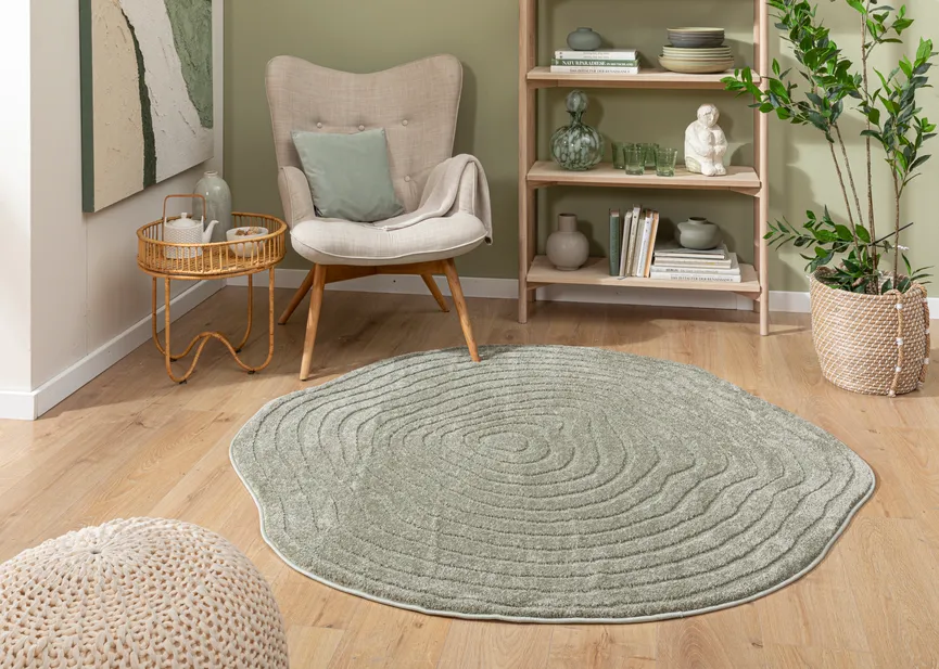 Designteppich milieu