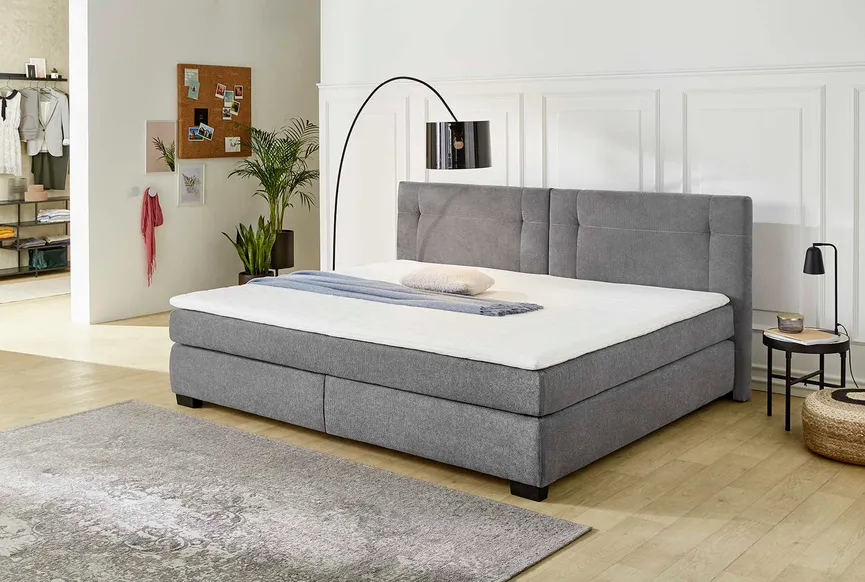 Boxspringbett 240x200 cm milieu