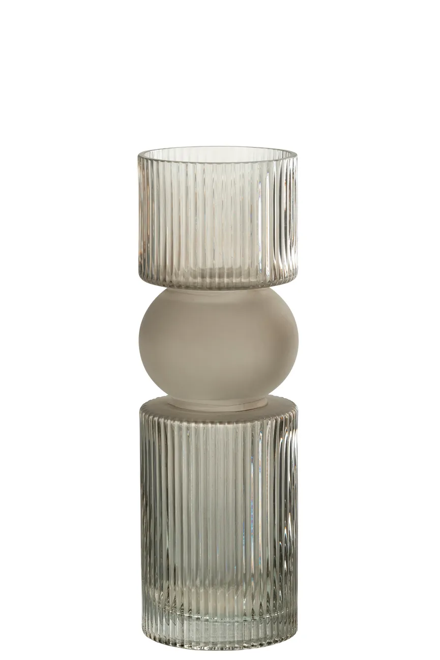 Vase "Bonbon" M grau hauptaufnahme