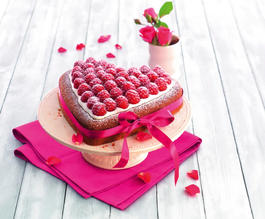 Herzkuchen-Springform 26 cm milieu