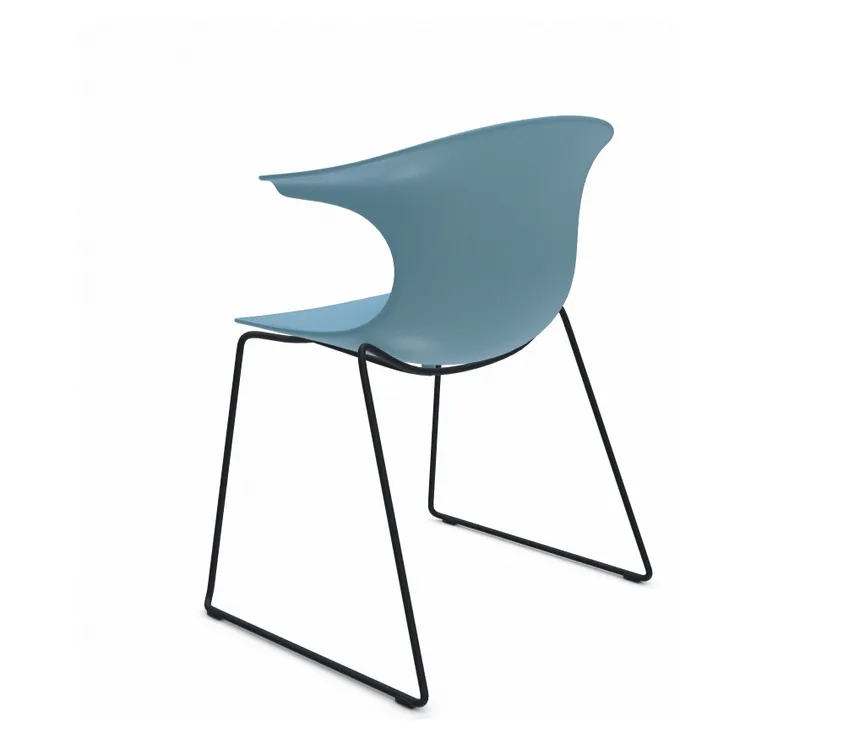 Stuhl Sledge black detail