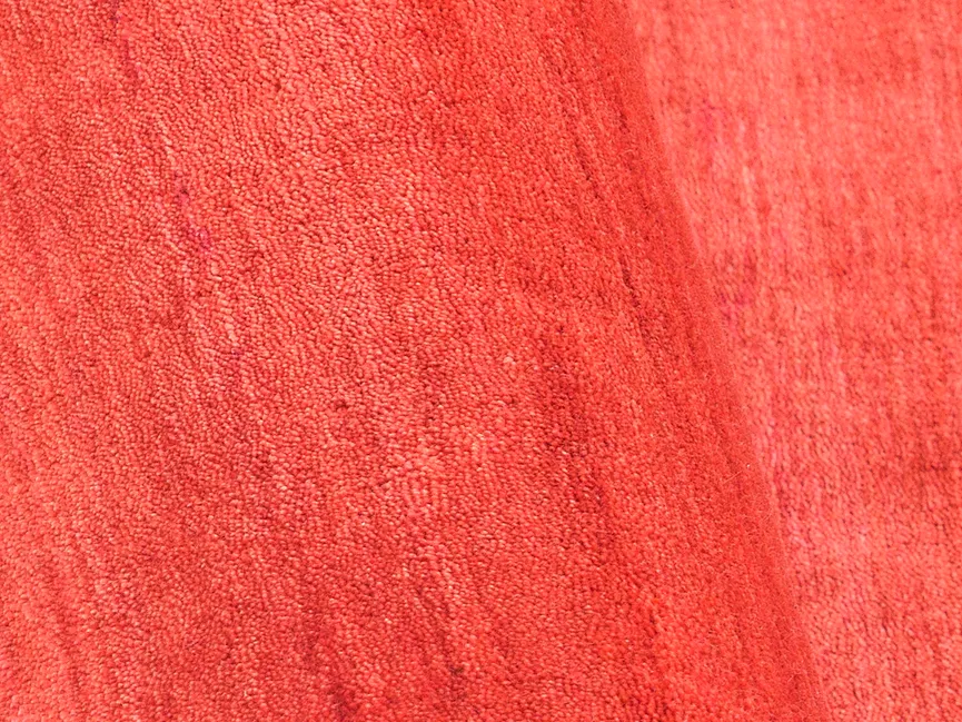 Handwebteppich wendbar detail