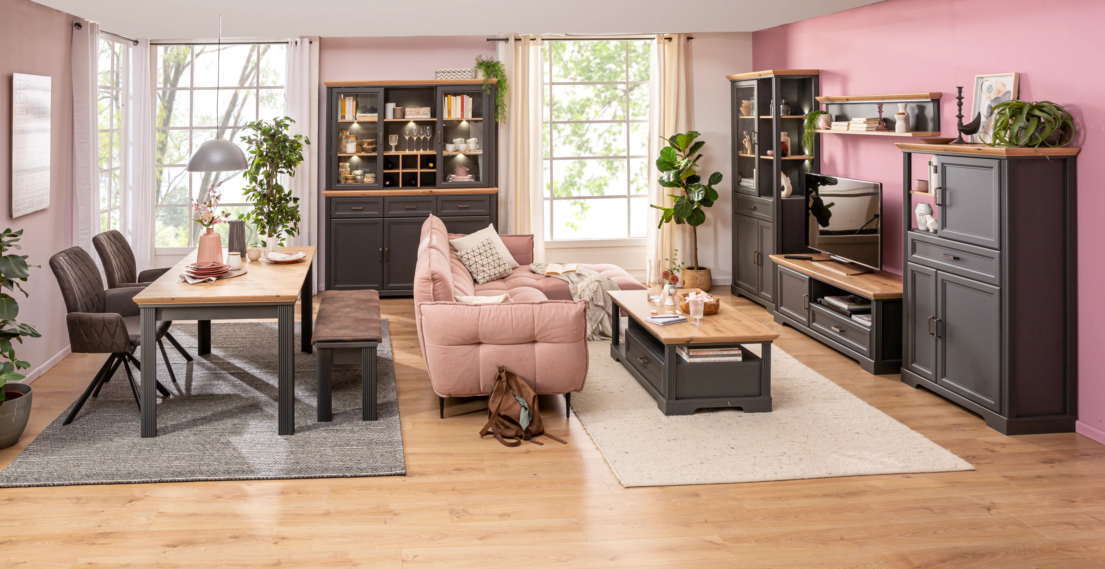 Sideboard/Buffet 3-trg. Jasmin 