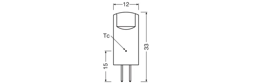 G4/1,8W LED Stiftsockel 2er detail