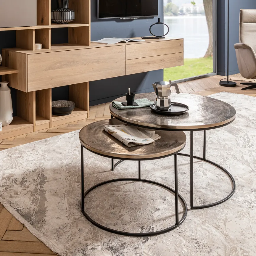 Couchtisch 2er Set milieu