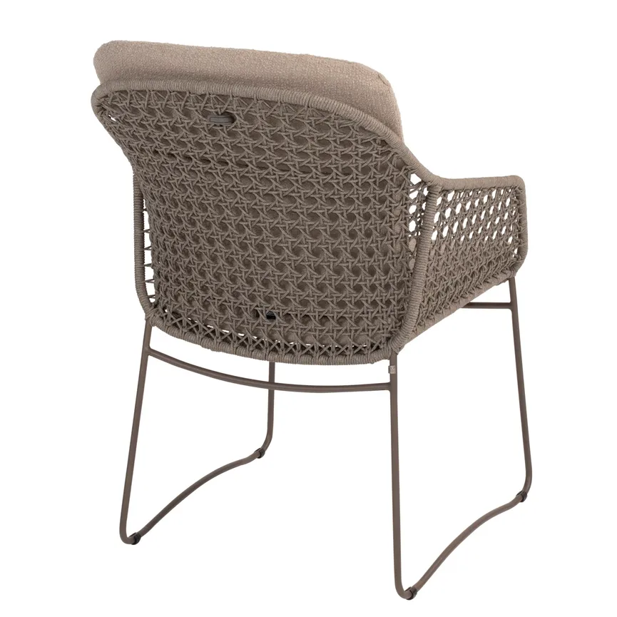 ** Sessel Moretti terre detail