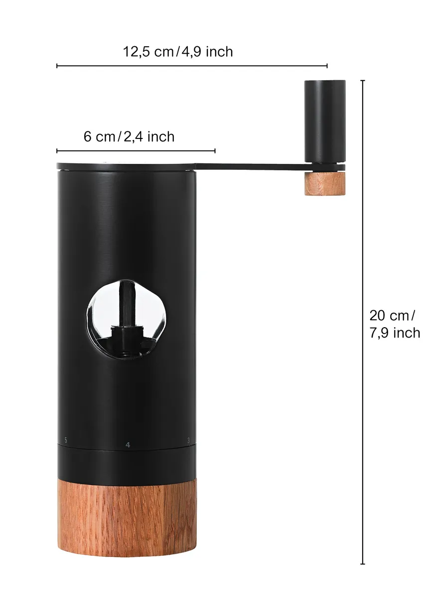 Pfeffer-/Salz-Getriebemühle detail
