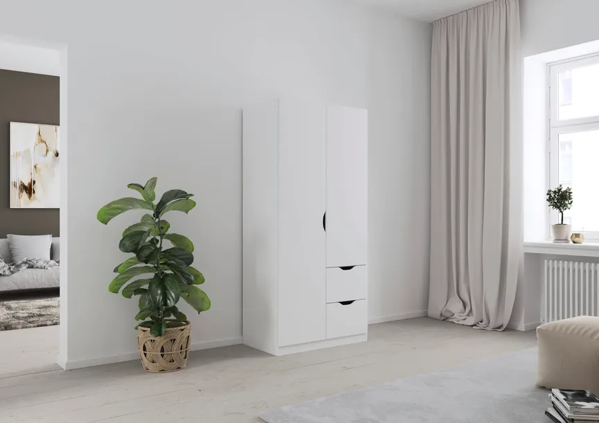 Drehtürenschrank 2-trg. milieu