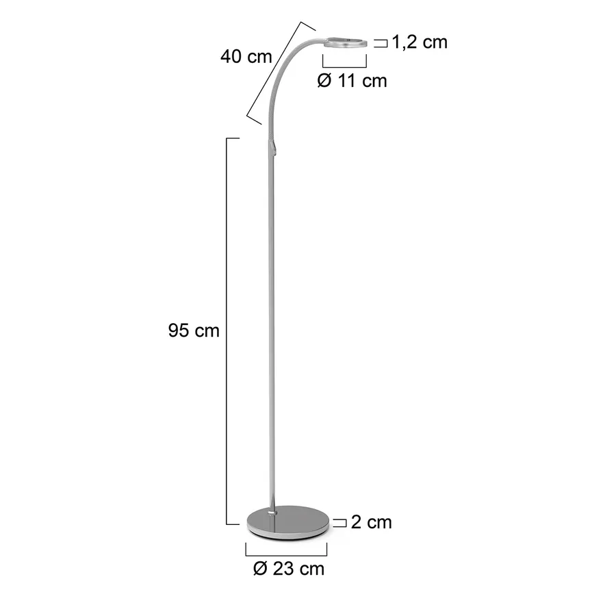 Stehleuchte "Turound Light" detail