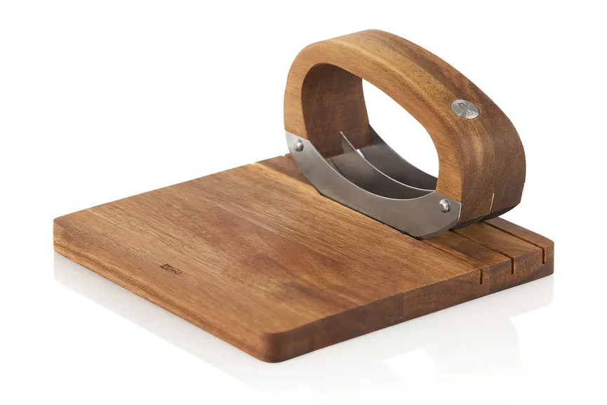 Wiegemesser "RoccaVerde" braun hauptaufnahme