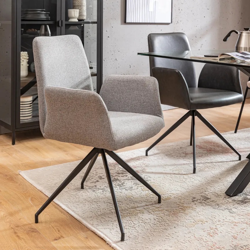 Armstuhl Stoff milieu