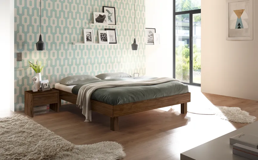 Bett 90x200 cm milieu