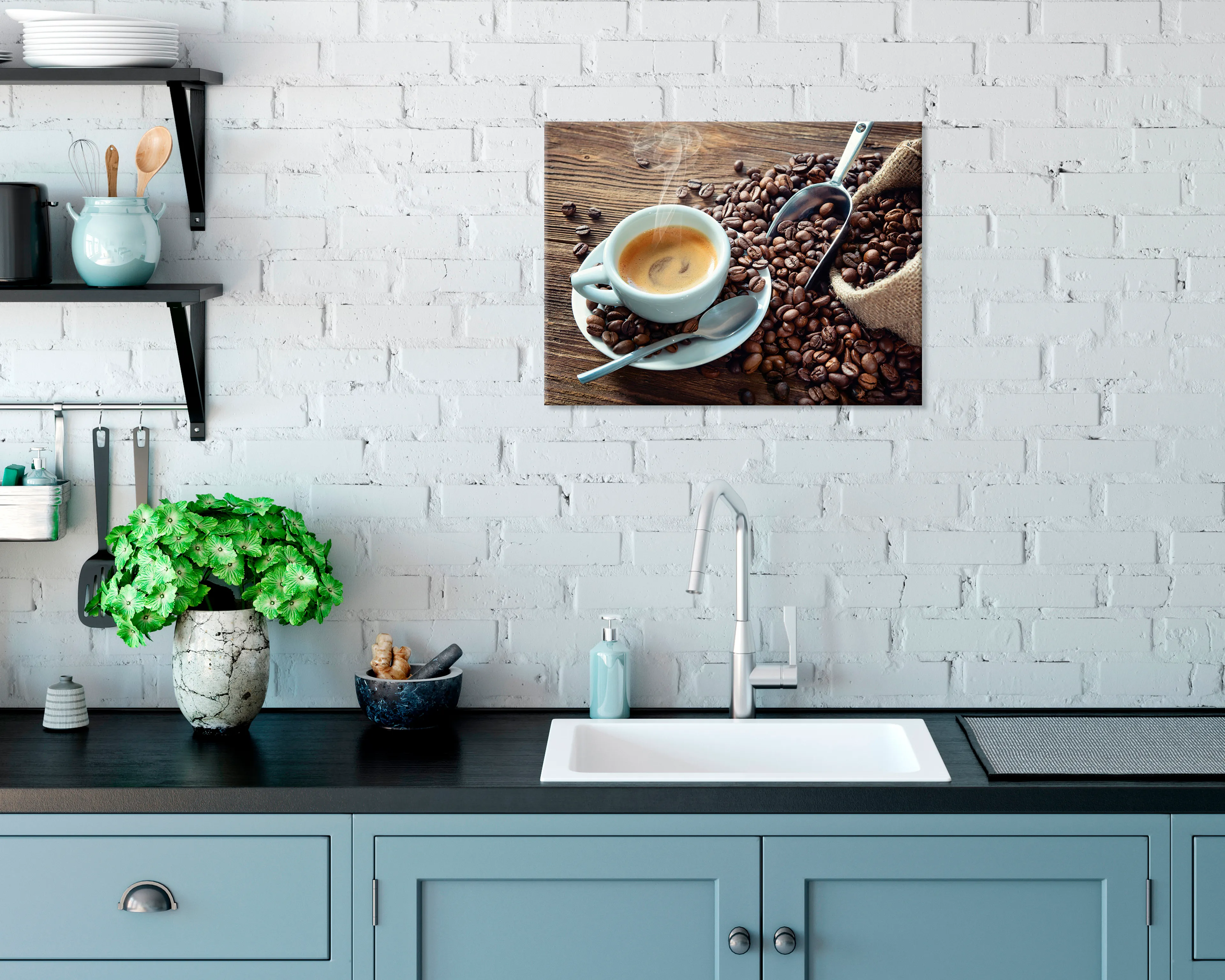 Wandbild 30 x 40 cm Espresso IV
