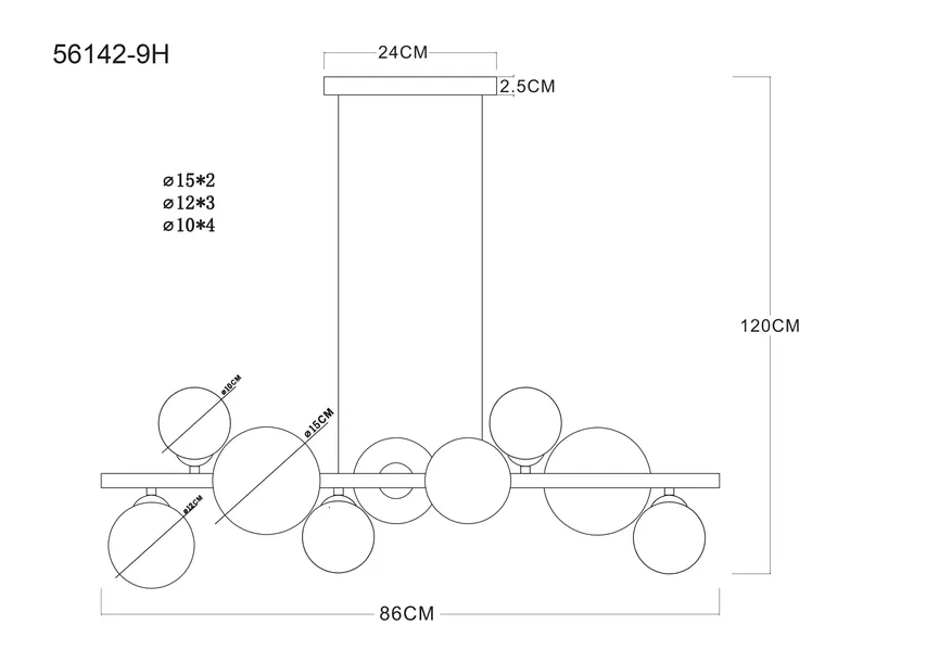 Pendelleuchte "Riha" detail