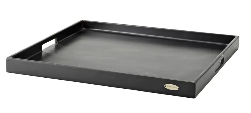 Tablett Aluminium schwarz hauptaufnahme