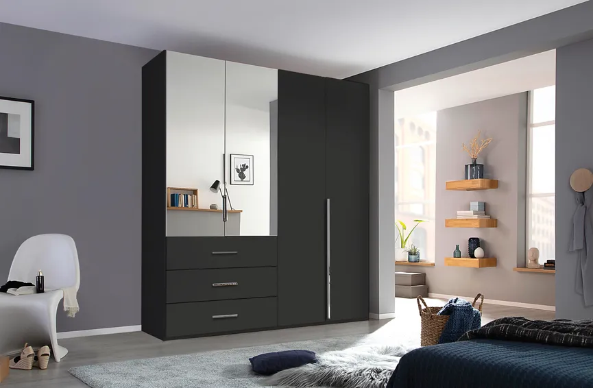 Kombi-Drehtürenschrank 4-trg. milieu