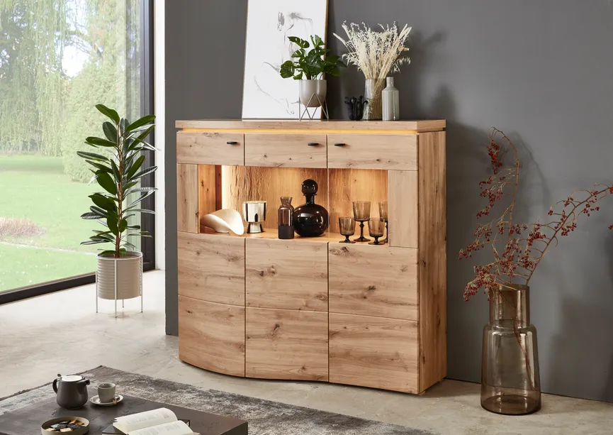Highboard milieu