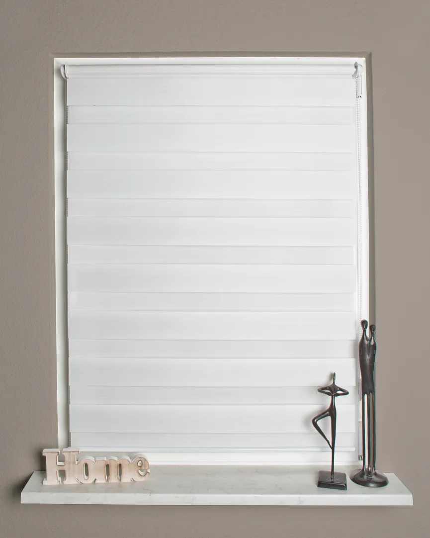 Kettenzugrollo Zebra 80x150 milieu