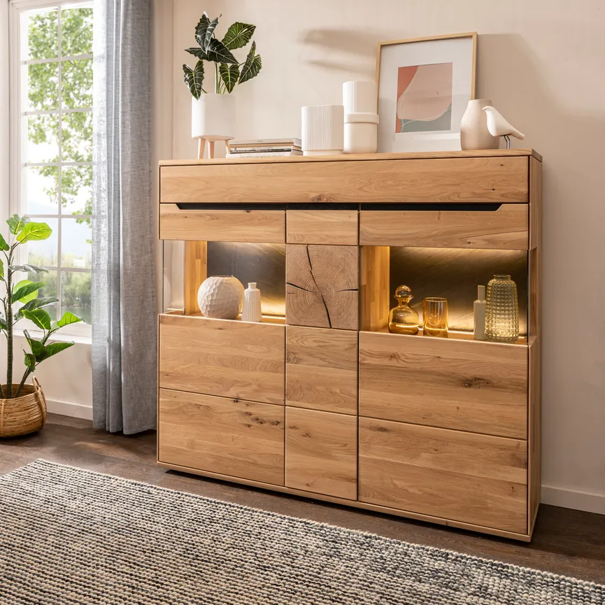 Highboard milieu