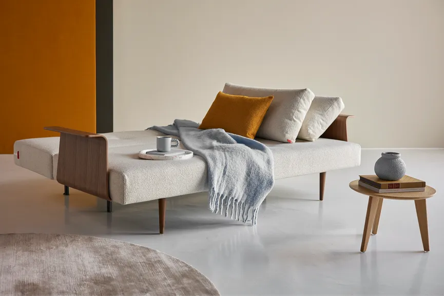 Sofa+AL dunkles Holz detail