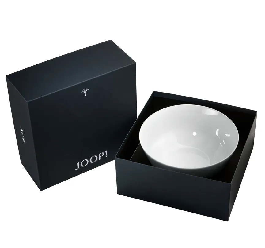 Schale "Faded Cornflower" weiß detail