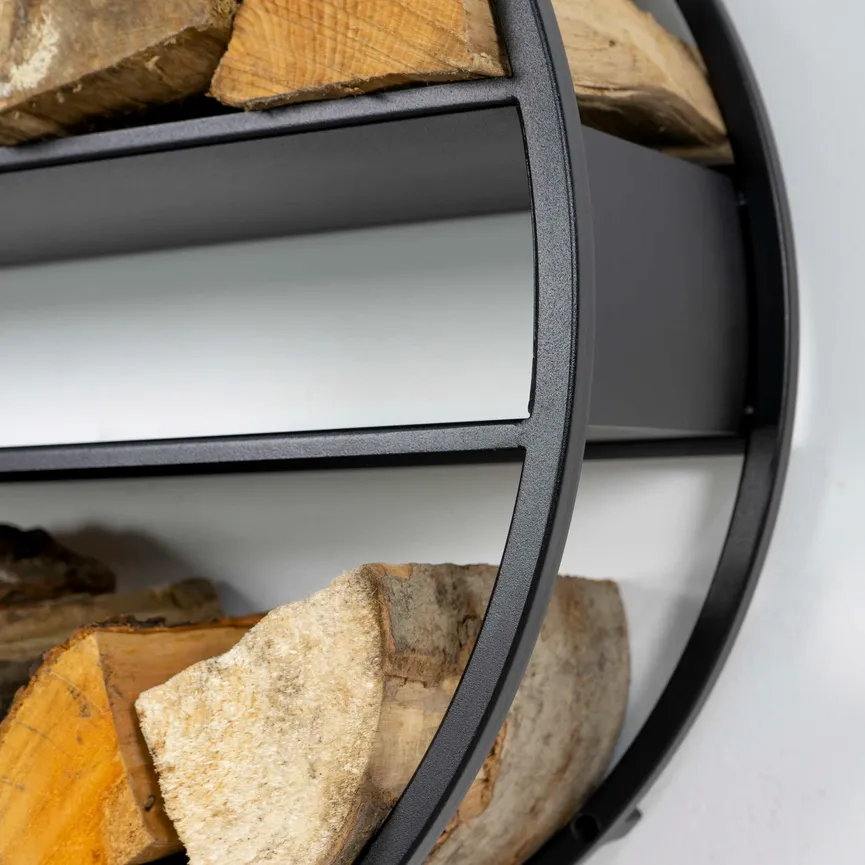 Feuerholzsammler detail