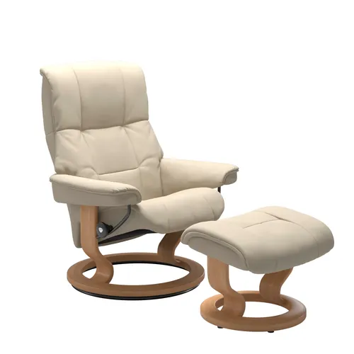 Sessel mit Hocker