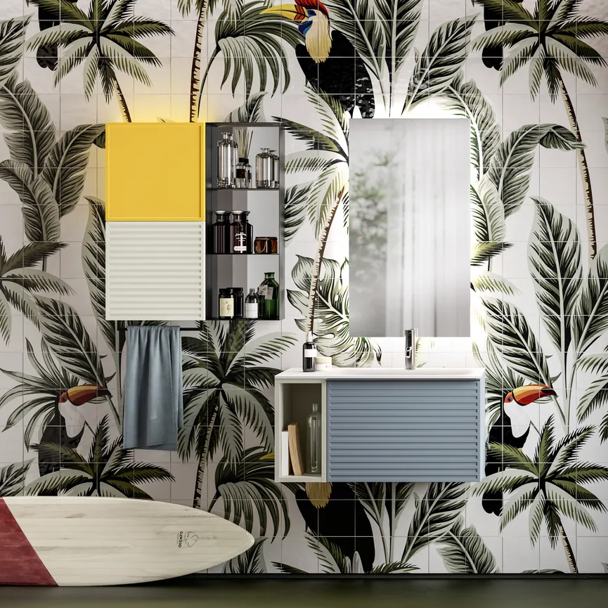 *Waschplatzkombination milieu