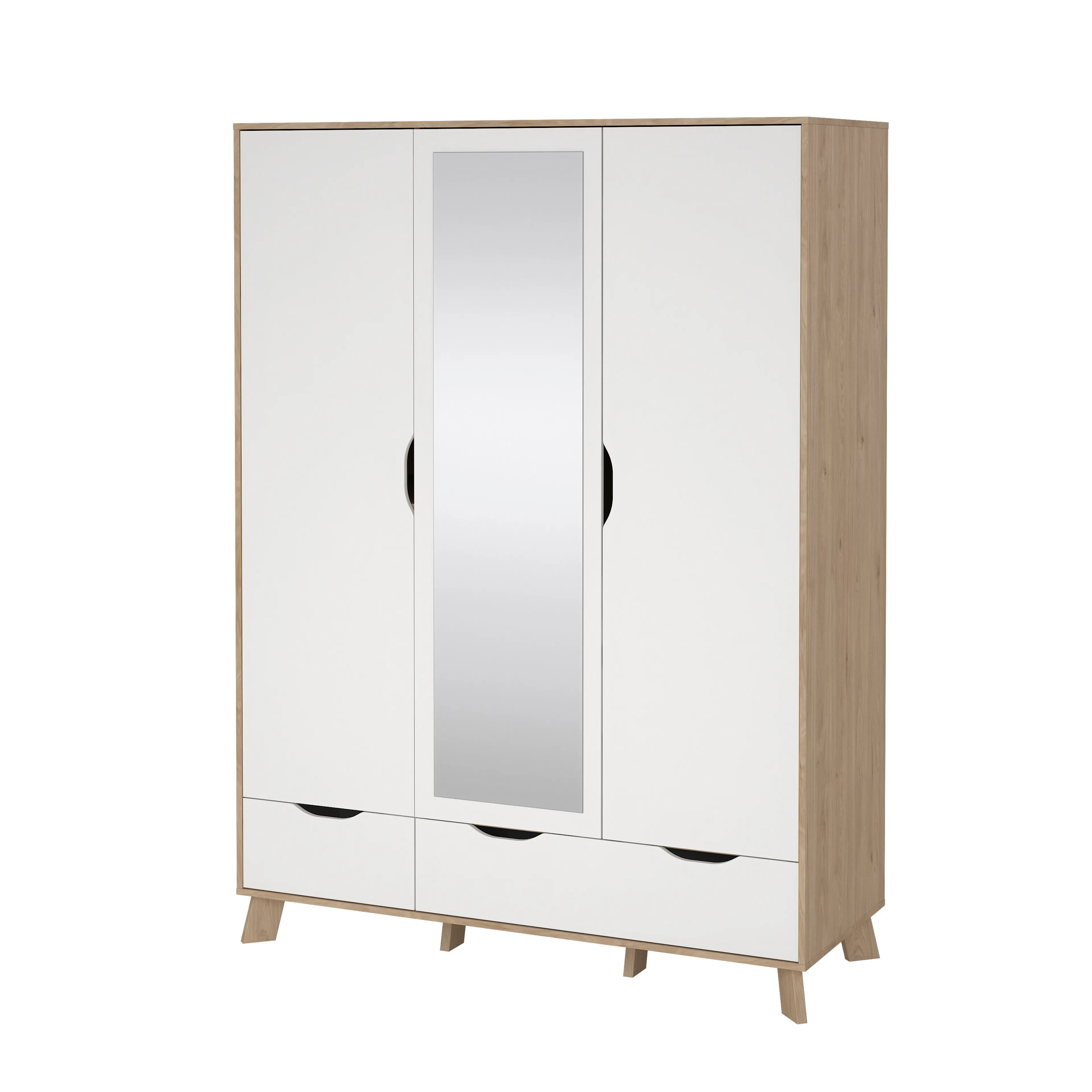 Kleiderschrank Ikast 147 x 201 cm