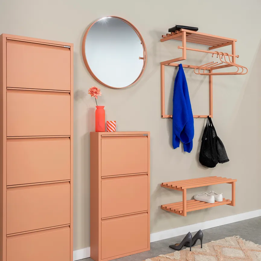 Wandgarderobe milieu
