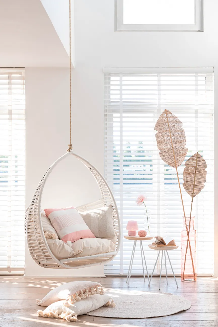 Kissen "Quasten" beige milieu