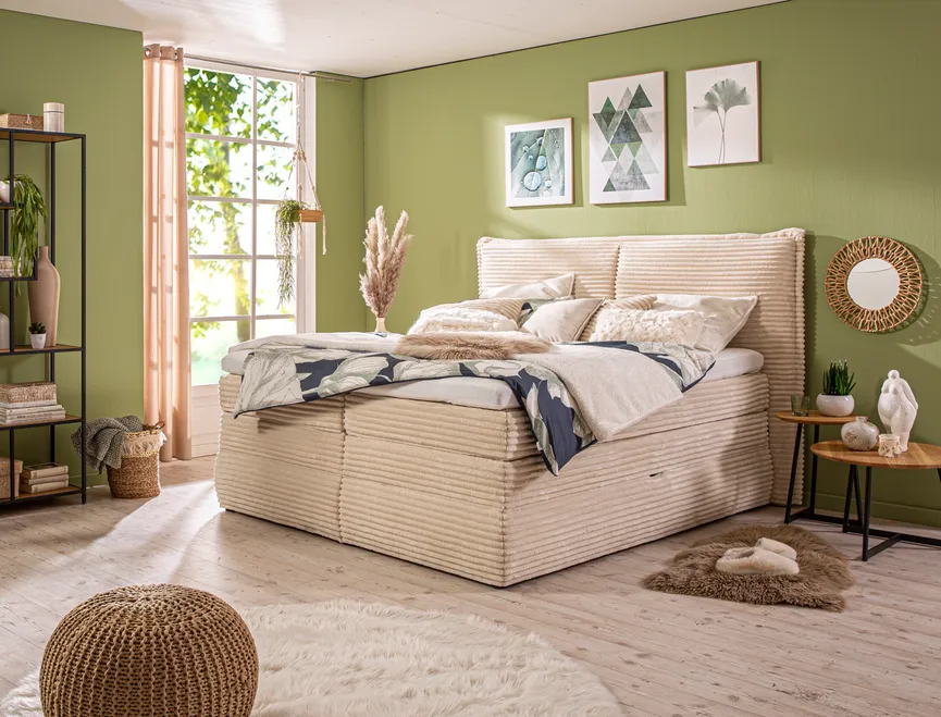 Boxspringbett LF 160x200 cm milieu