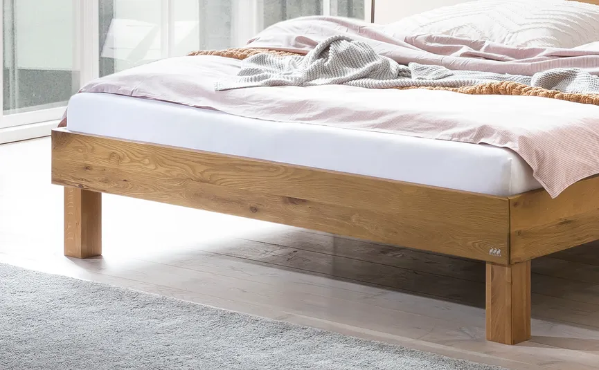 Massivholzbett 140x200 cm material_farbe