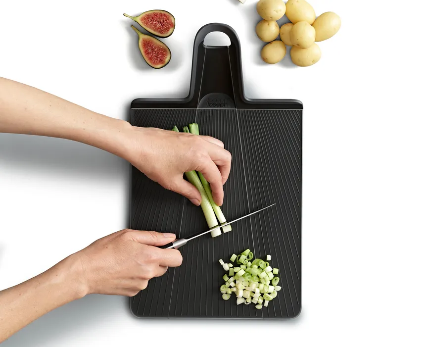 Schneidebrett faltbar Chop2Pot milieu