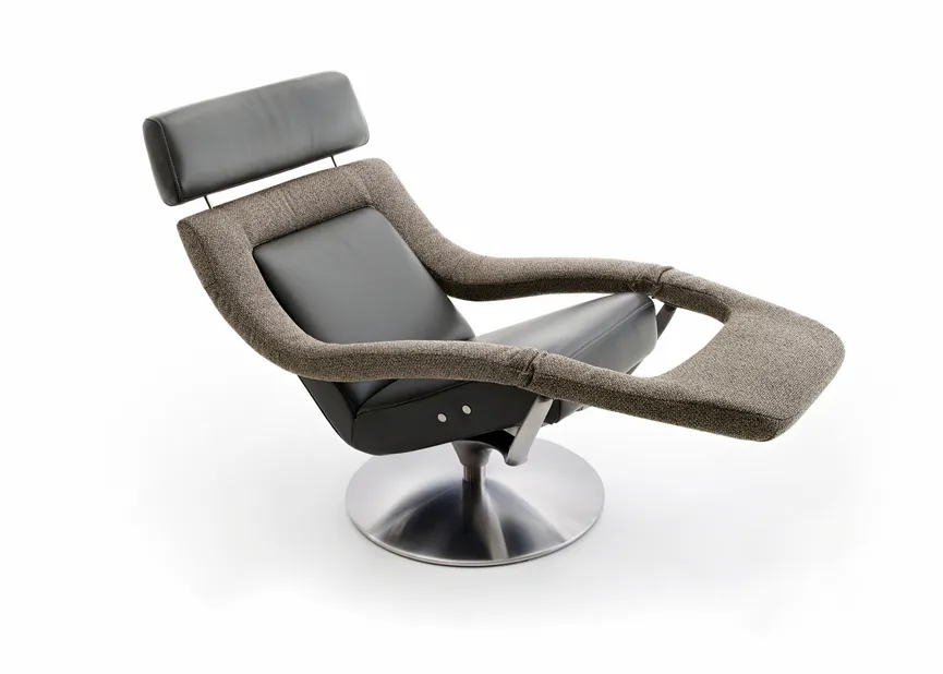 Sessel Yoko-3 DT nickel detail