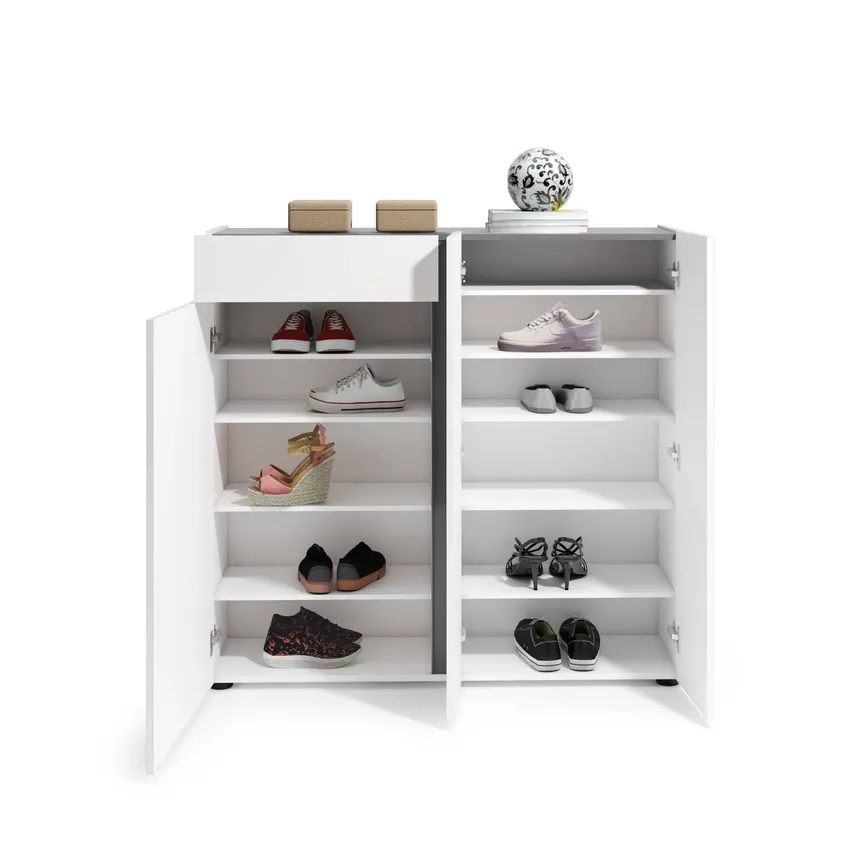 Schuhschrank 3T/1S detail