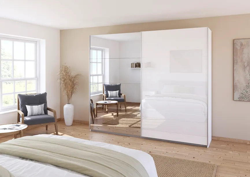 Schwebetürenschrank 2-trg. milieu