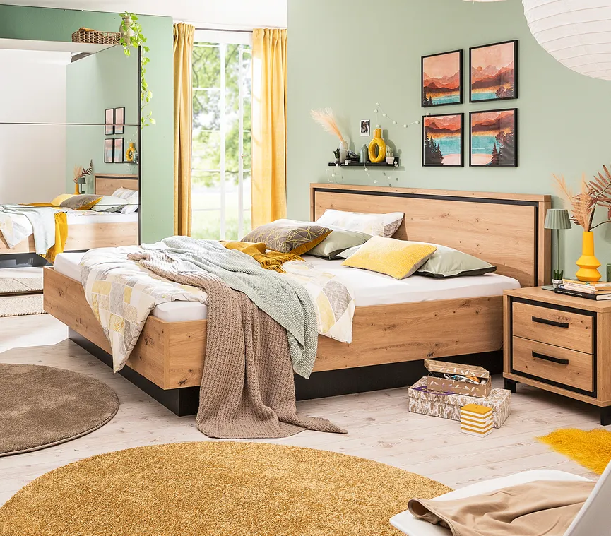 Doppelbett hauptaufnahme