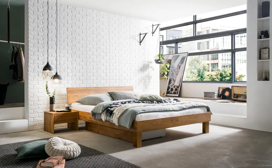Bett 160x200 cm milieu